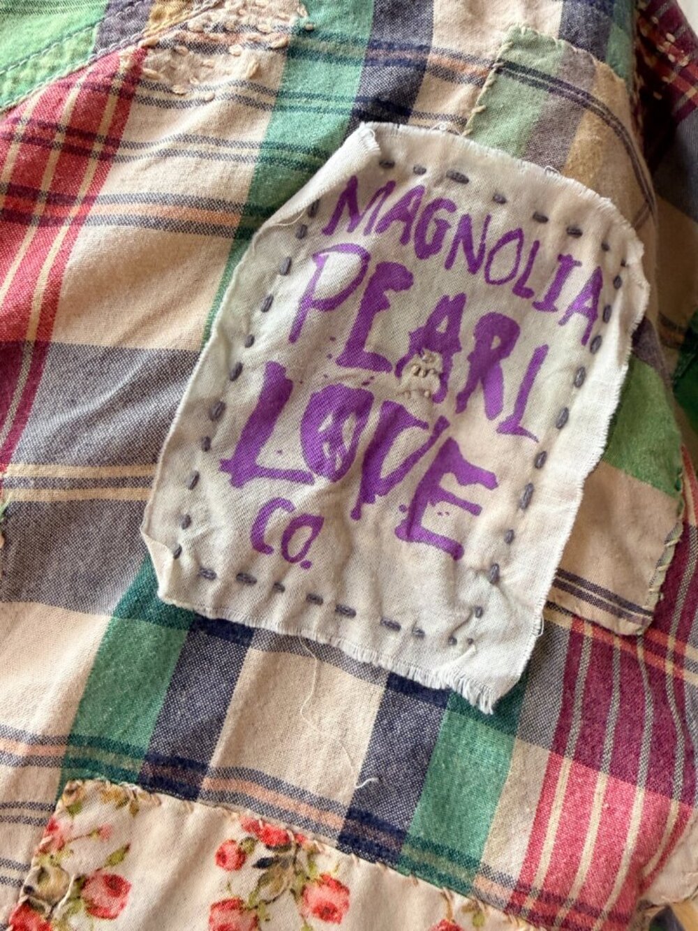 Magnolia Pearl Dear Liza Patchwork Blouse - Picture 7 of 7